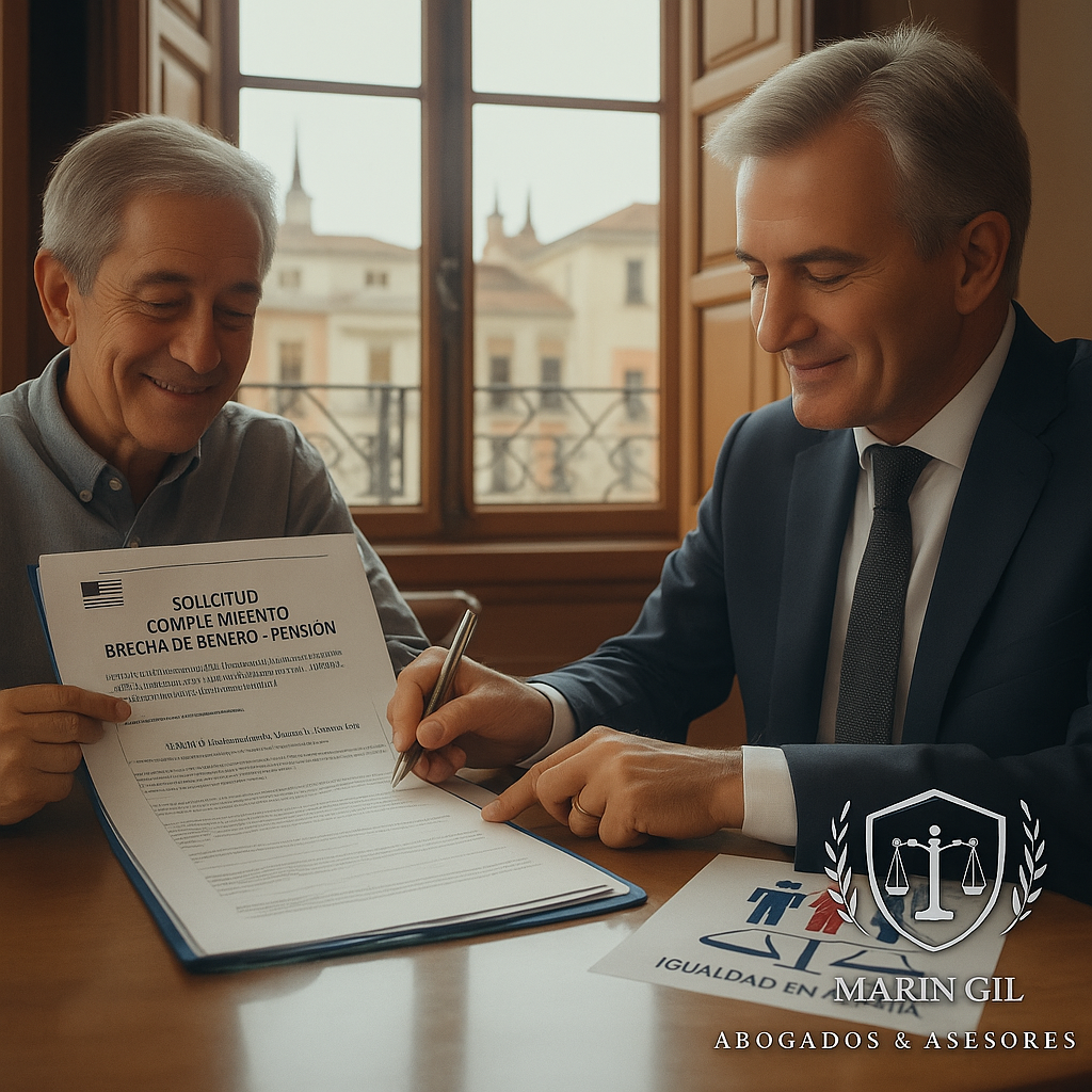 Reclamación del complemento por brecha de género en la pensión